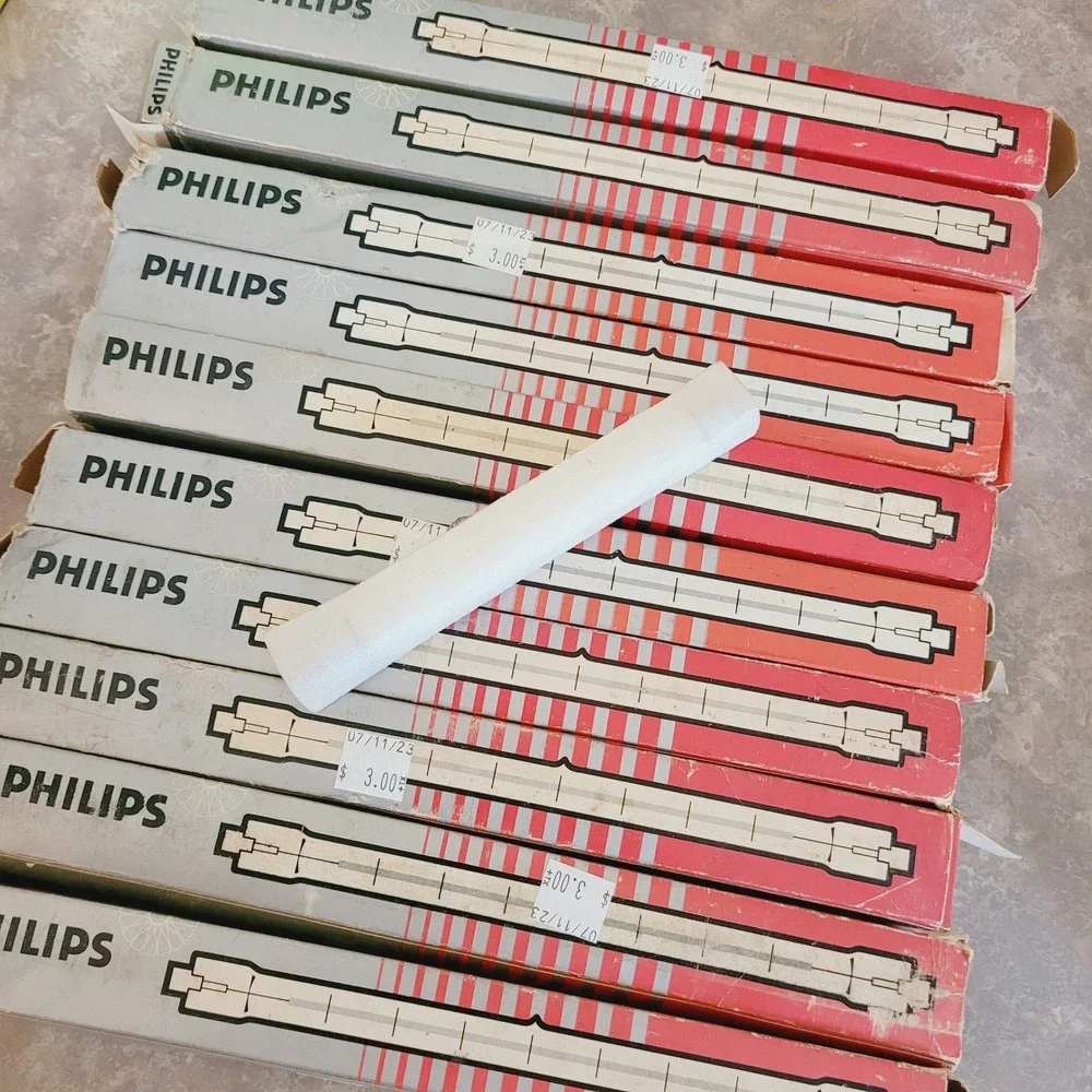 Projection Lamp Philips EKM P2/7 13989 R 240-250v 1000w New Old Stock Lot‎ of 11